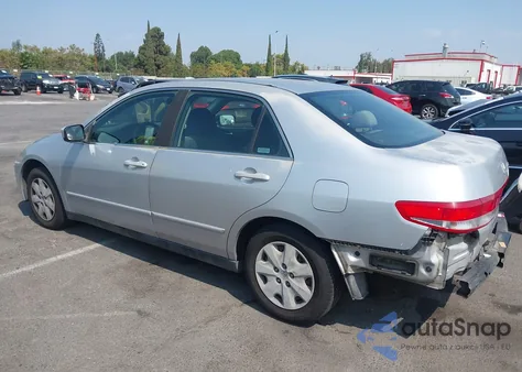 2003 Honda Accord 2.4 Lx from USA, damaged, VIN JHMCM56373C084142